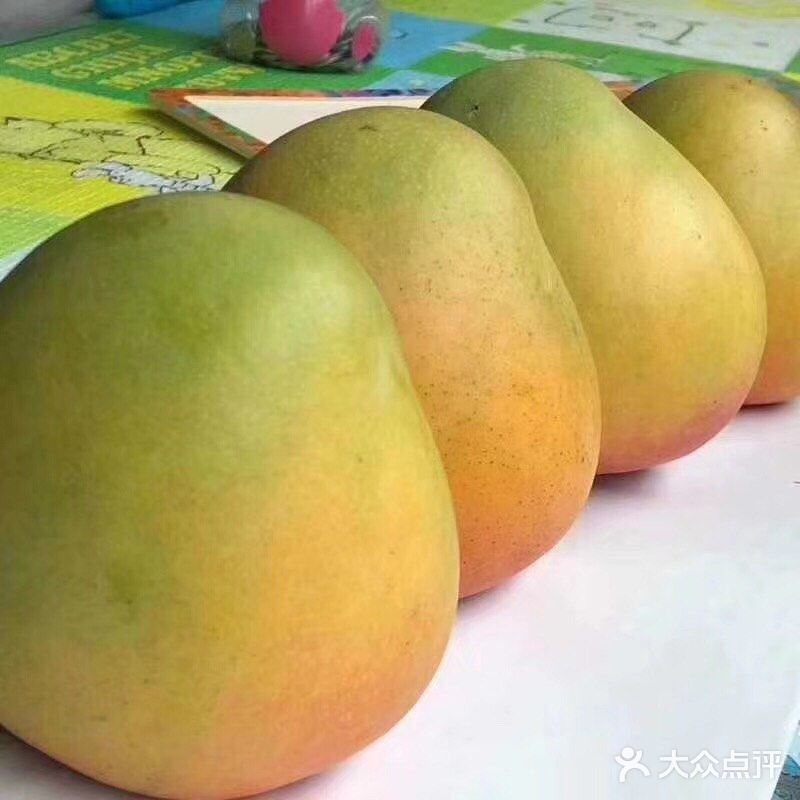 吃个大澳芒这样的切法不会满手水汁它是芒果界中最