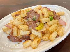 牛肉炒藕尖-粤·向群饭店(泮塘路店)