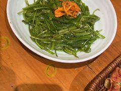 清炒大理海菜-老滇山寨•云南特色菜•地方菜•民族风情歌舞表演(金碧店)