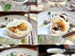 荠菜鲜肉小笼包-曼曼汤包(建国西路店)