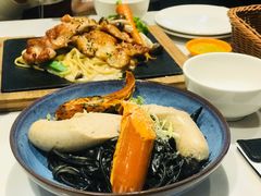 原条香肠墨鱼汁扁面-打趸BTC·Breaktime cafe(北京路店)