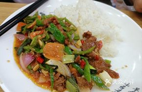 Stir-Fried Beef Rice
