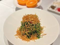 巧拌豆苗-四季民福烤鸭店(王府井东安门店)