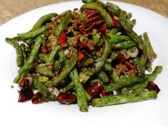 肉末干煸四季豆-大鸭梨烤鸭(左家庄店)