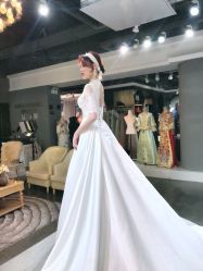 点击看大图 -艾米丽婚纱礼服