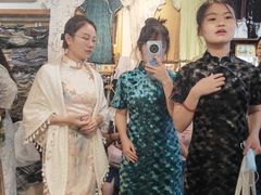 -暮晚尘香汉服旗袍