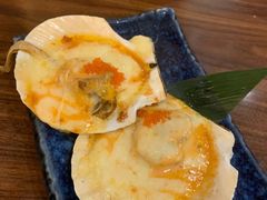 芝士焗扇贝-大渔铁板烧(东城店)