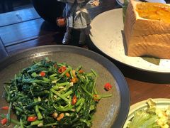 泰式炒空心菜-Local泰莲庭(虹鳟鱼店)
