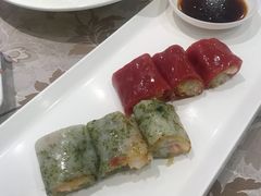 鲜虾海苔肠拼红米肠-新兴家喻酒家·羊城名宴(昌岗店)