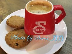咖啡-HIGH FIVE哈福手工汉堡(桂林路店)