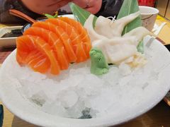 三文鱼刺身-林妈妈村·日式料理(宝山万达店)