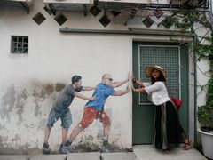 -槟城街头艺术街区