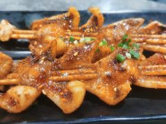 炭烤鱿鱼串-嘎嘎鸭脑壳(蜀汉路店)