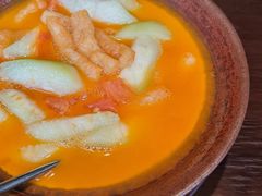 普罗旺斯番茄煮丝瓜豆参-随堂里