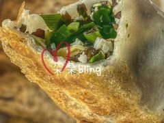 韭菜木耳锅贴-春水锅贴·传统鲁菜(大明湖店)