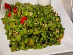 豆豉辣椒炒空心菜梗-嘉丰湘菜馆(芳群园店)