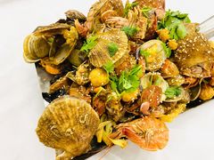 特色一锹手抓海鲜-顶之鲜海鲜餐厅