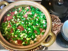 煲仔饭-大匠工房古船木艺术餐厅·猪肚鸡专门店(长白仙岛店)