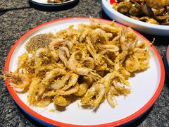炸青虾-渔民船说·北塘海鲜·天津菜·海肠捞饭(北塘古镇店)