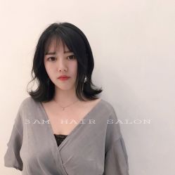 Yishen短发作品-3AM HAIR SALON烫发染发接发