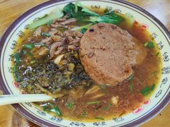青菜肉丝面-老上海馄饨铺(浙江中路店)