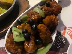 冰镇水果咕噜肉-粤小馆(天安云谷店)