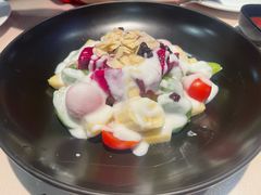 酸奶水果沙拉-米斯特比萨(罗斯福店)