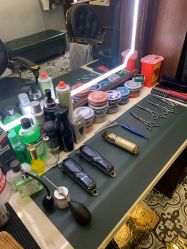 -595barbershop美式油头