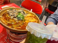 爆红柠檬茶-老表记广西宵夜螺蛳鸭脚煲(西大店)