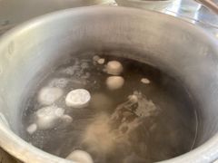 熟后的鸭母捏-南洋甜汤鸭母捻