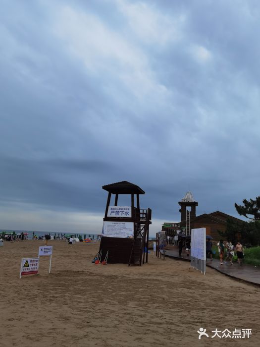 北戴河东海水浴场图片
