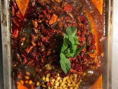 重庆豆花烤鱼-探鱼·鲜青椒爽麻烤鱼(西南商都店)