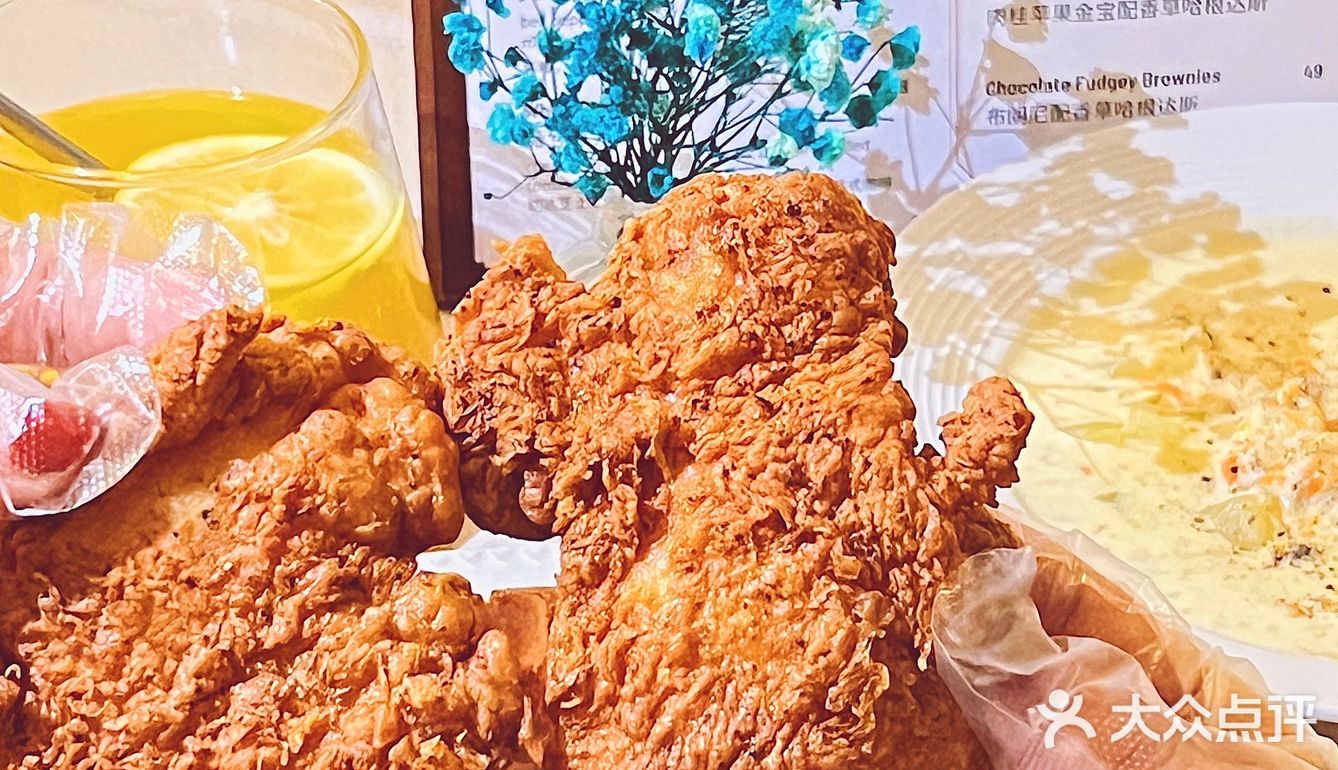扬州东区‼️宝藏美式西餐店炸鸡绝了[强]