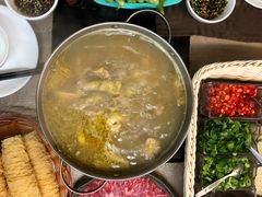 花雕醉鸡锅汤底-金海阁海鲜火锅