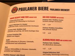 菜单-Restaurant Paulaner am Dom
