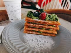 抹茶拿破仑-Vanillacafe香草咖啡(银海大世界店)