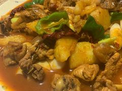 新疆大盘鸡-新粤新疆菜清真餐厅(拱北店)