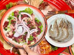 -陈叉子钢盆烤肉(中原万达店)