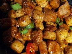 -东来菜馆•手抓海鲜家常菜•海鲜锅贴(鸽子窝店)