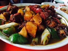 机车工厂大盘鸡-清真机车工厂大盘鸡(金苹果商务中心店)