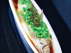 翡翠鲜椒蒸大白丝-蘇锦宴·淮扬菜烤鸭·小院(三元桥霄云路店)
