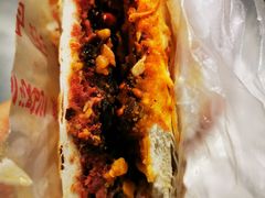 -清真马乐贝腊牛肉蛋黄菜夹馍(马蓉洒金桥店)