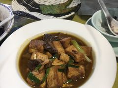 蕈油豆腐-得意楼蒸菜馆