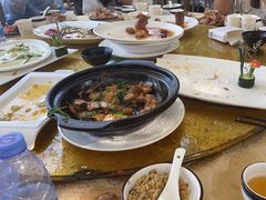 虾仔酱煎焖豆腐-美人鱼悬崖海景餐厅(鹿嘴山庄店)