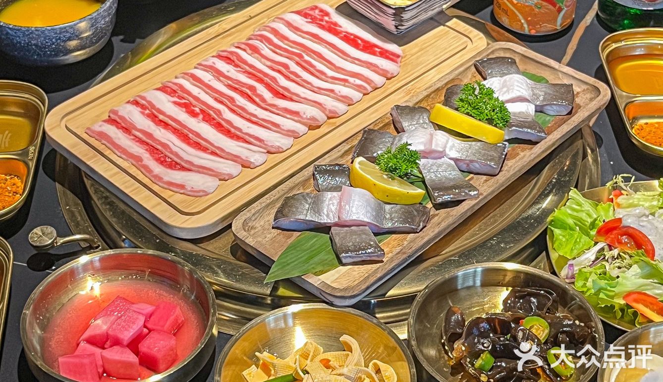 终于在佛山吃到了‼️韩剧同款烤肉➕料理   