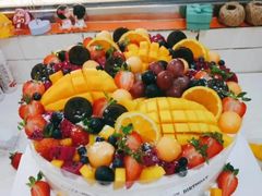 10寸水果蛋糕A款-安妮贝可生日蛋糕(万博店)