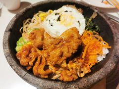 辣白菜五花肉石锅拌饭-七八冷面·延边朝鲜族美食(圣熙八号店)