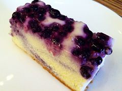 蓝莓芝士蛋糕-榖屋house of flour(张江首店)