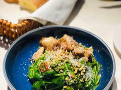 鸡肉松仁菠菜汁意面-西堤牛排(南京龙江店)