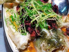 清蒸鲈鱼-阿谋美食·广西菜